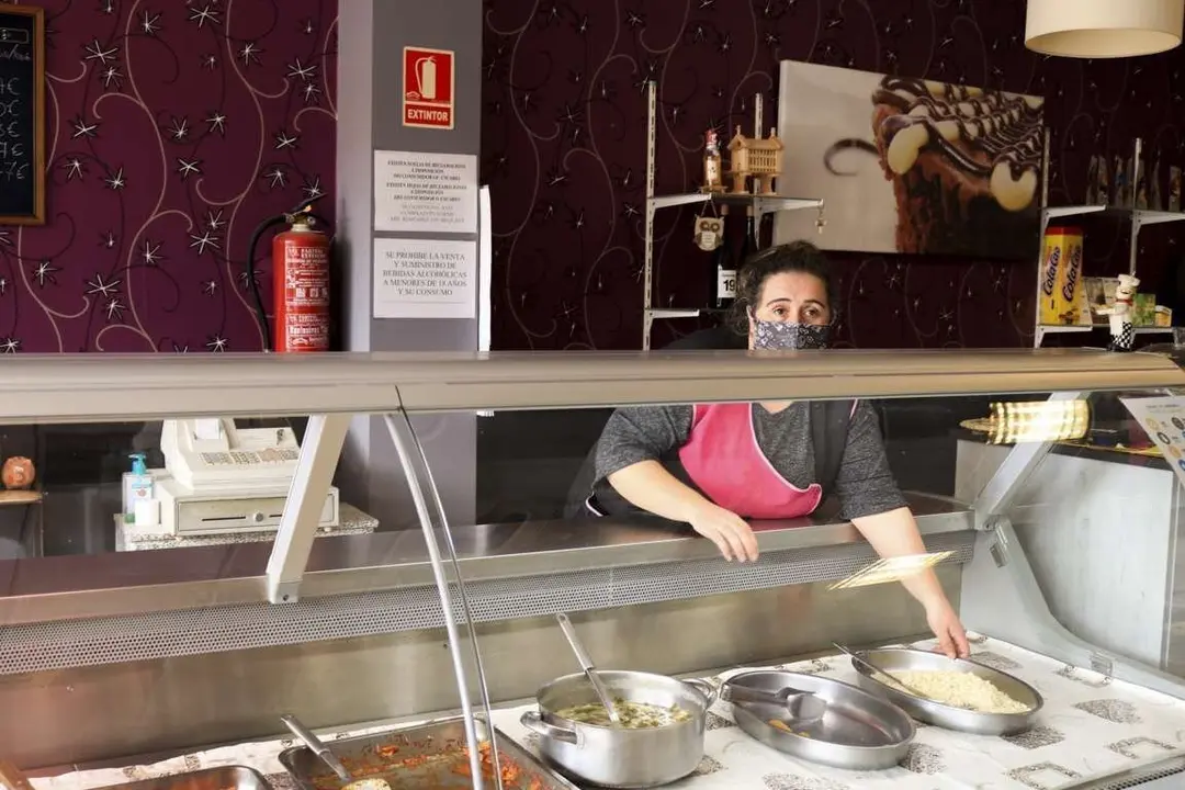 Conchi L&oacute;pez, cocinera.