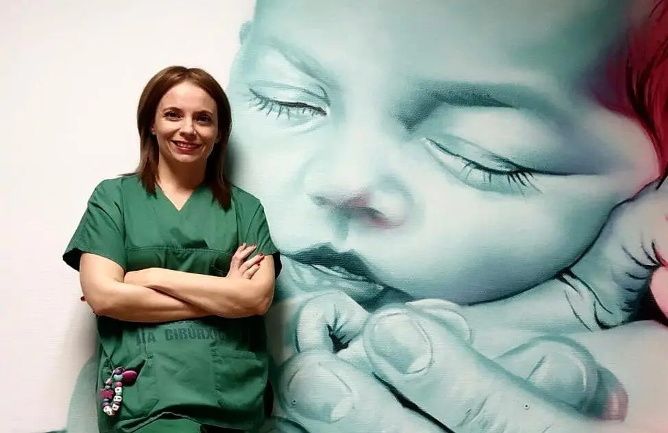 Mar&iacute;a Bel&eacute;n V&aacute;zquez, matrona en el hospital de Ver&iacute;n.