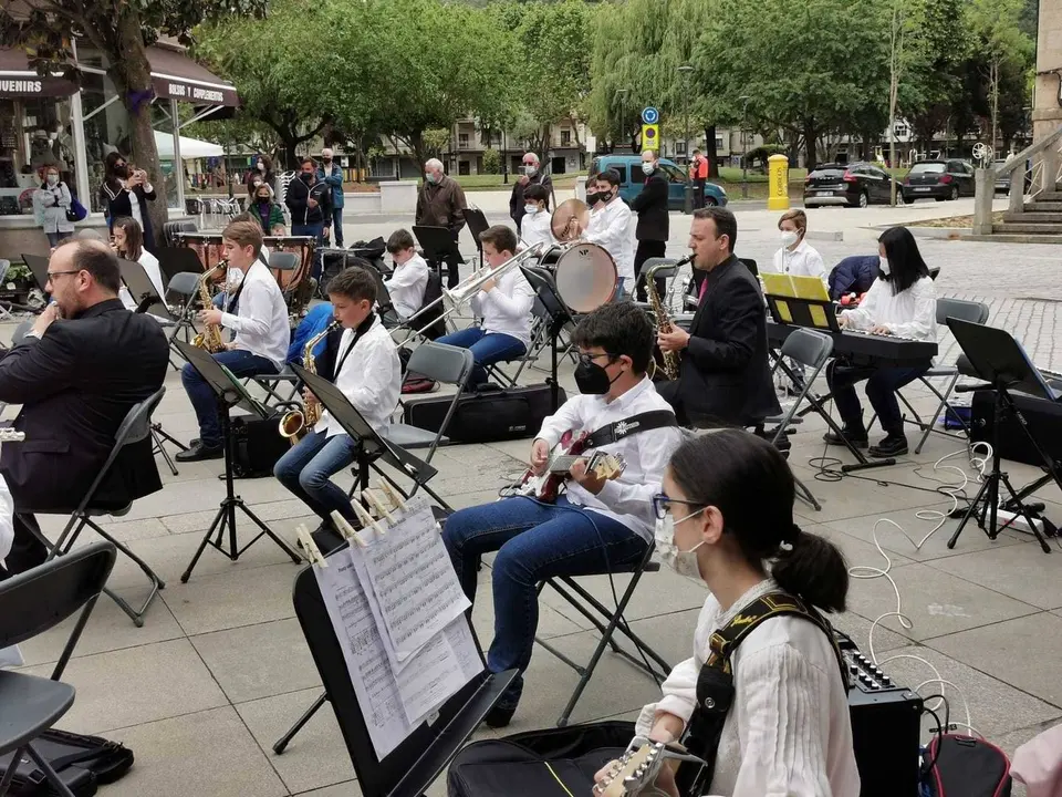 Concerto da banda de m&uacute;sica do Conservatorio de Ver&iacute;n.