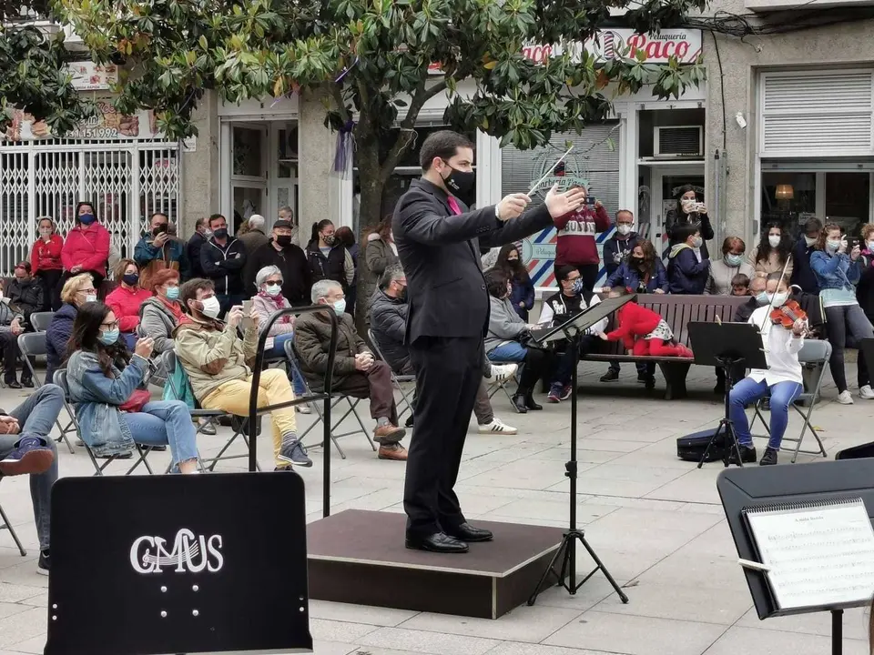 Banda de m&uacute;sica del Conservatorio de Ver&iacute;n.