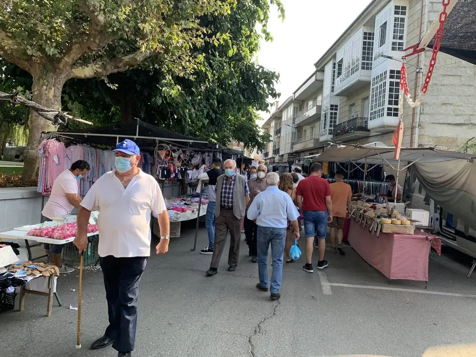 Feira do 23 de agosto en Ver&iacute;n. | FOTO: M. D.