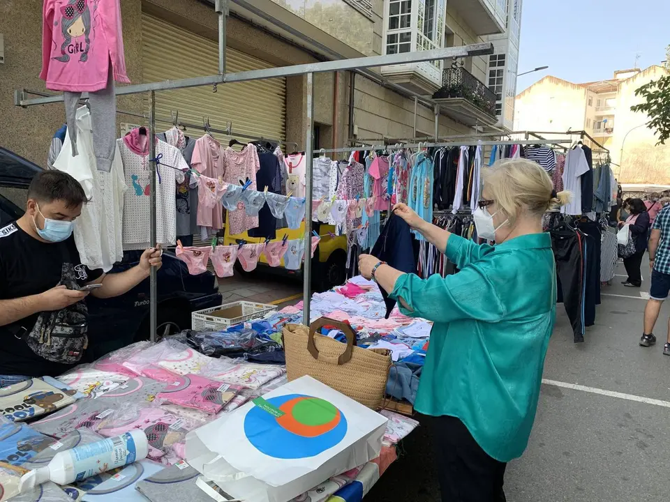 Feira do 23 de agosto en Ver&iacute;n. | FOTO: M. D.