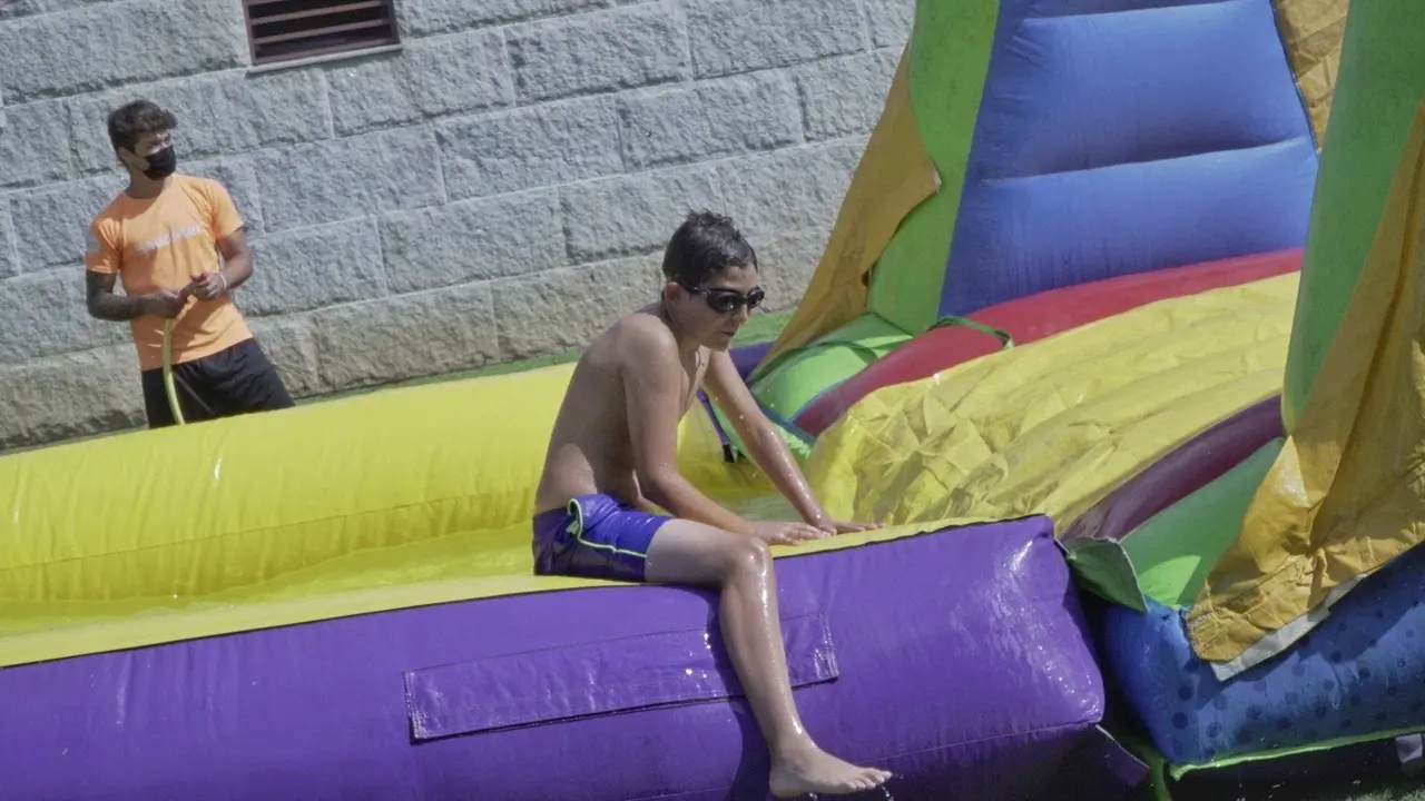As Escolas Deportivas de Ver&iacute;n na Piscina Municipal