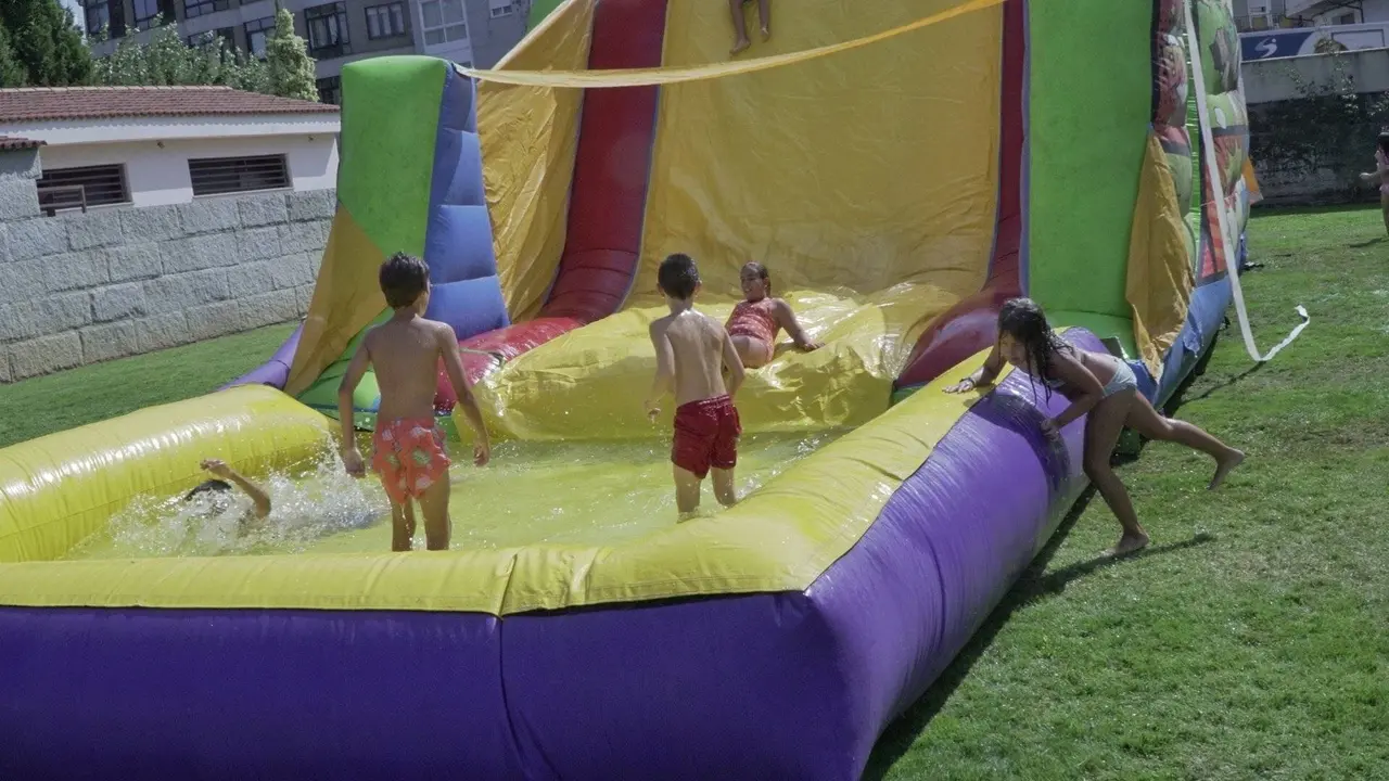 As Escolas Deportivas de Ver&iacute;n na Piscina Municipal