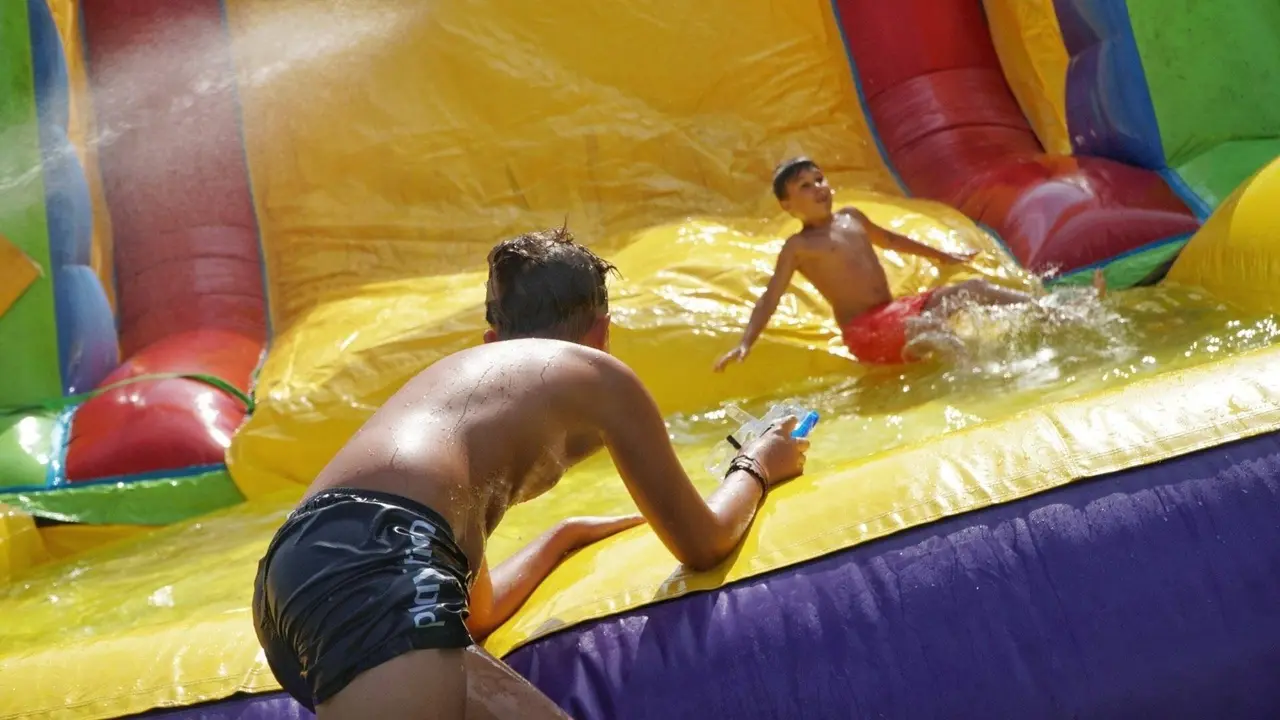 As Escolas Deportivas de Ver&iacute;n na Piscina Municipal