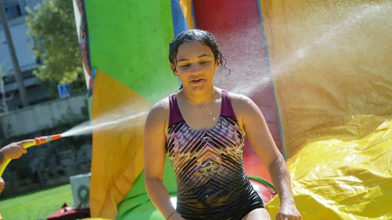 As Escolas Deportivas de Ver&iacute;n na Piscina Municipal