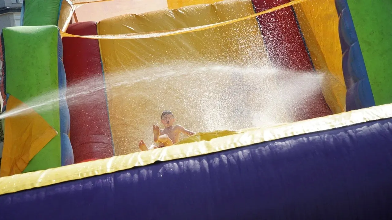 As Escolas Deportivas de Ver&iacute;n na Piscina Municipal
