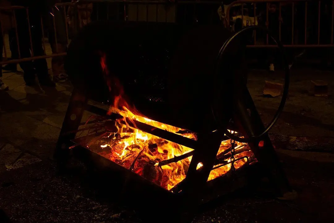 Asador das casta+&brvbar;as do Magosto de Ver+&iexcl;n 1