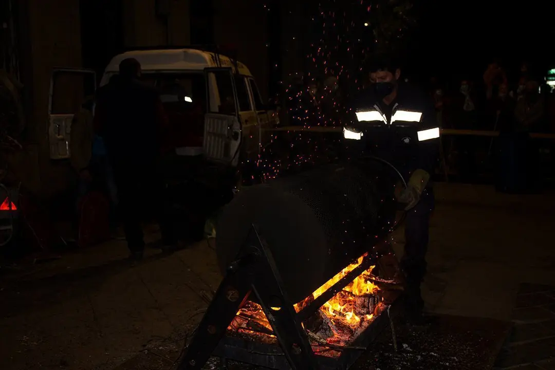 Asador das casta+&brvbar;as do Magosto de Ver+&iexcl;n 5