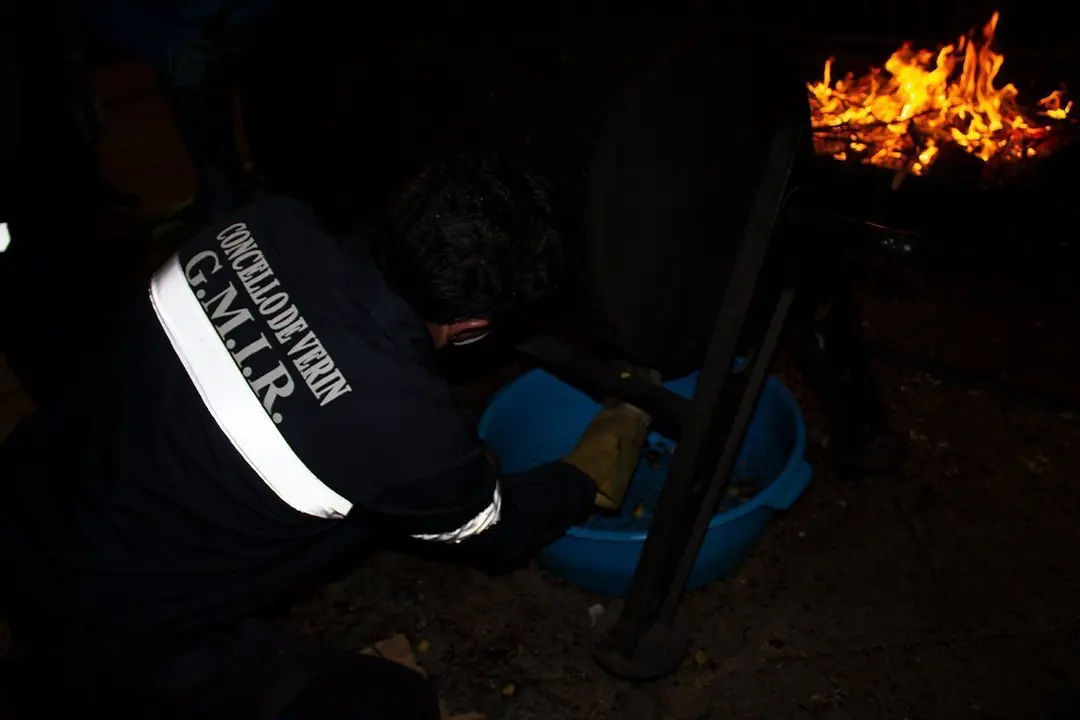 Asador das casta+&brvbar;as do Magosto de Ver+&iexcl;n 11