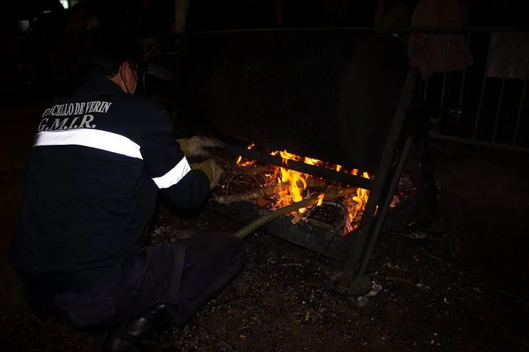 Asador das casta+&brvbar;as do Magosto de Ver+&iexcl;n 16