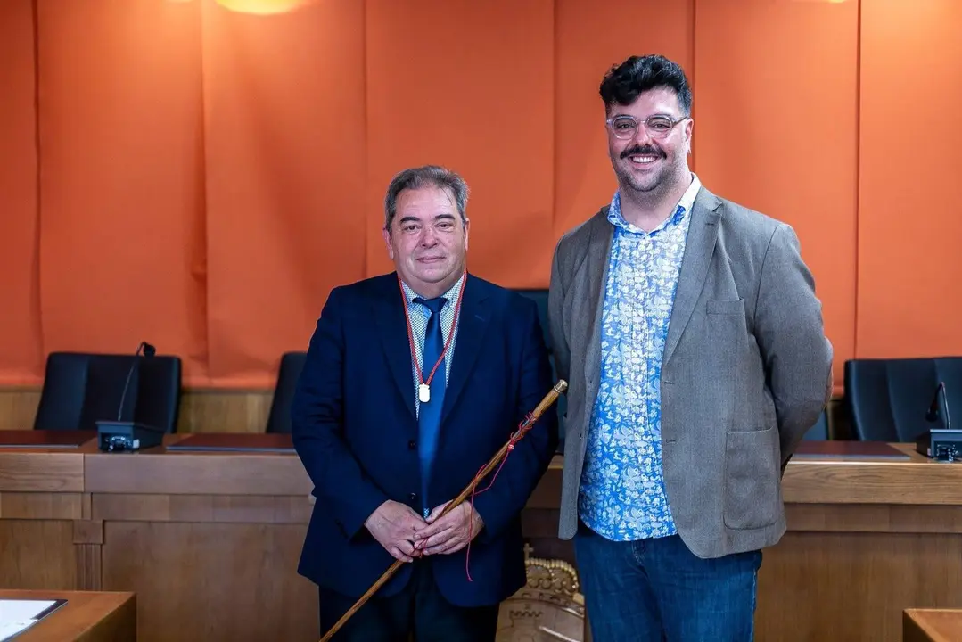 Gerardo Seoane y Diego Lourenzo, el t&aacute;ndem que gobernar&aacute; Ver&iacute;n cuatro a&ntilde;os m&aacute;s. | FOTO; Carlos Montero.