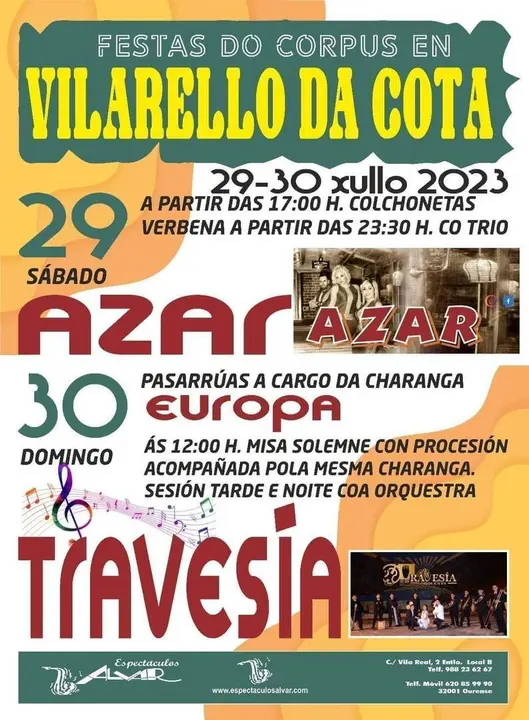festas corpus vilarello da cota 2023