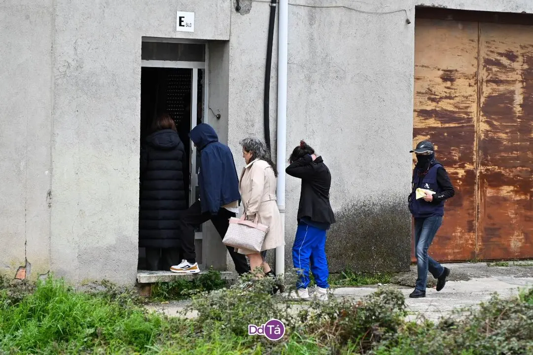 Uno de los registros practicados a lo largo de la ma&ntilde;ana en Ver&iacute;n. | FOTO: Xos&eacute; Lois Colmenero.