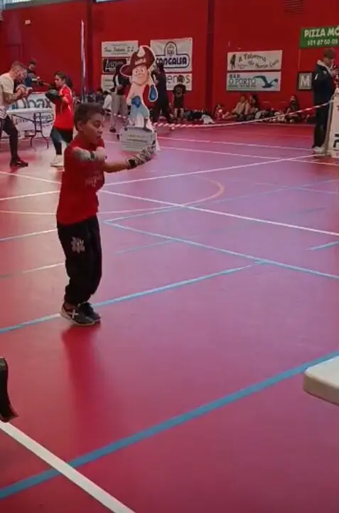 20250329 Boxeo DF Ver&iacute;n Campeonado galego de formas 6 a 16, en Ribeira (6)