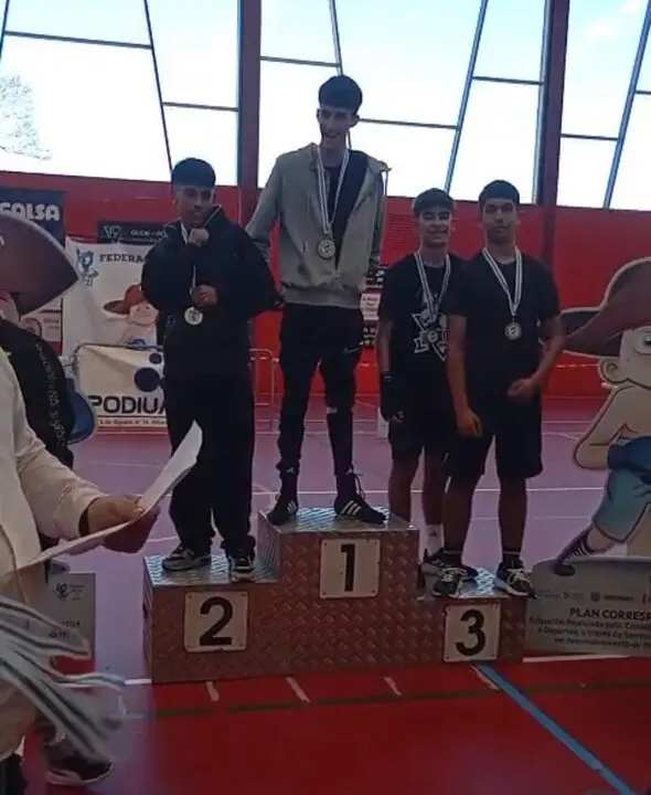 20250329 Boxeo DF Ver&iacute;n Campeonado galego de formas 6 a 16, en Ribeira (11)