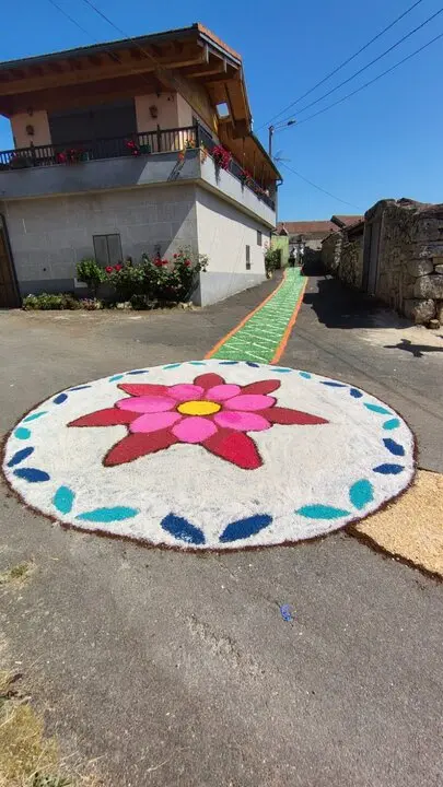 202506 Corpus San Cristovo Monterrei, alfombras florais (7)