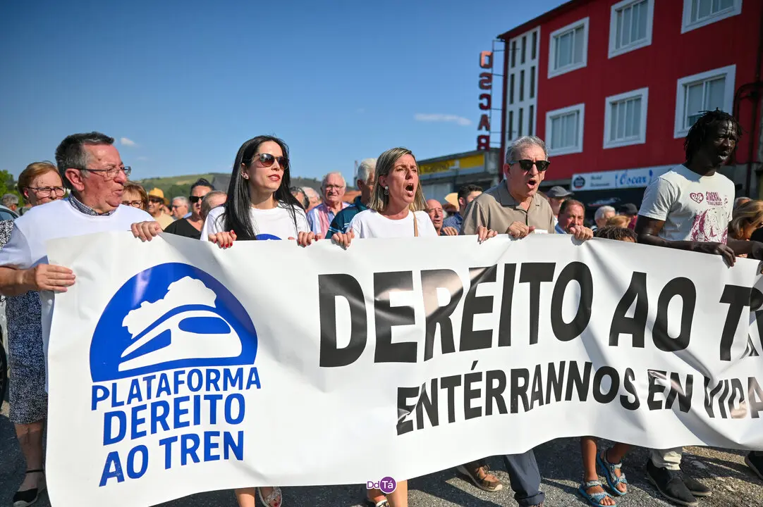 El pasado 2 de agosto A Gudi&ntilde;a vivi&oacute; una jornada hist&oacute;rica con una multitudinaria manifestaci&oacute;n. | FOTO: Noelia Caseiro.