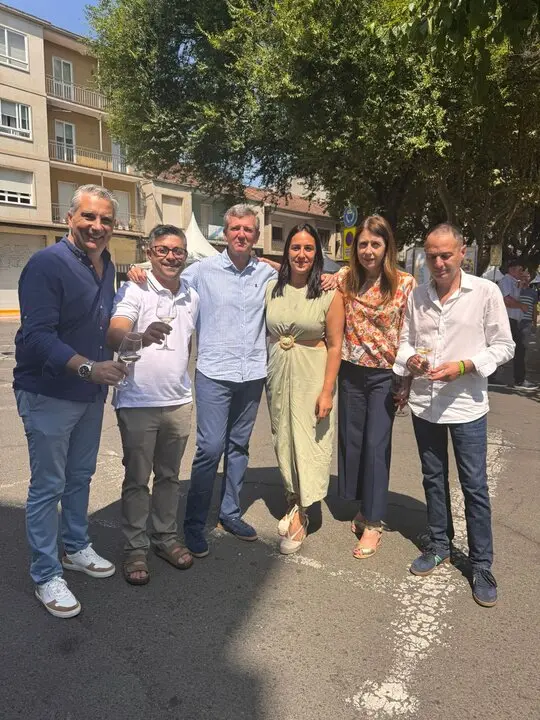 Miguel &Aacute;ngel Viso, V&iacute;ctor Baladr&oacute;n, Alfonso Rueda, Cristina Campero, Mar&iacute;a Jos&eacute; G&oacute;mez e Juan Manuel Casares G&aacute;ndara.