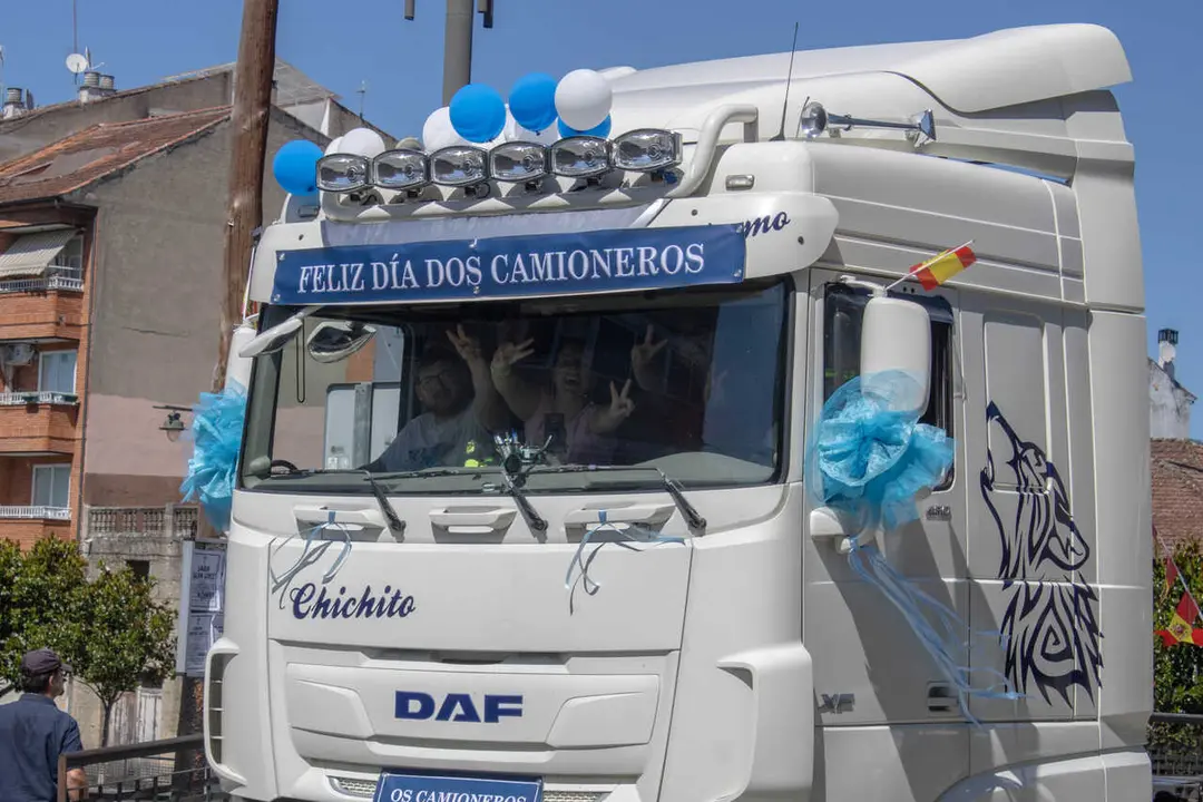 &iexcl;Pues eso! &iexcl;El gran d&iacute;a de los camioneros! | FOTO: Juan Carnero.