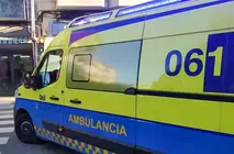 Ambulancia del Servicio de Emergencias.