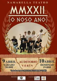 Cartel da nova obra de teatro de Namarella.