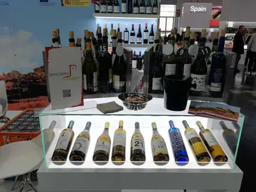Puesto de la D. O. Monterrei en Prowein. | FOTO: D. O. Monterrei.