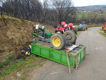 El accidente se produjo pasadas las 16:15 horas en Rubi&oacute;s.