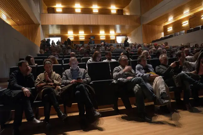 Asistentes en una de las &uacute;ltimas galas del festival de cortos de Ver&iacute;n.