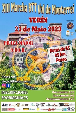 BTT Verín XIII Marcha Val Monterrei 2023