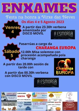 4 agosto enxames