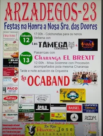 12 agosto, festas arz&aacute;degos