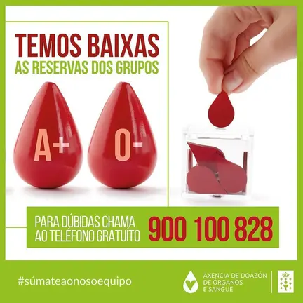 1 setembro, doaz&oacute;n sangue ver&iacute;n
