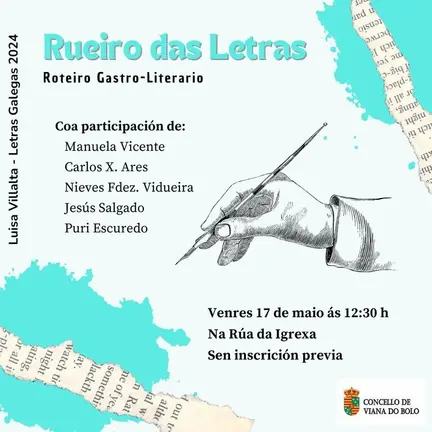 20240517 Rueiro das letras galegas, Viana do Bolo