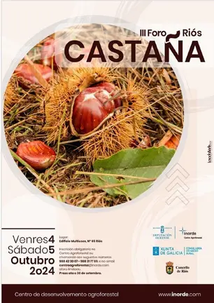 20241004 III Foro da Casta&ntilde;a Ri&oacute;s_cartel
