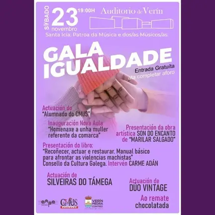 20241123 CMUS Ver&iacute;n, gala igualdade santa ic&iacute;a