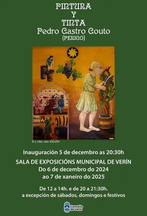 202412 Exposici&oacute;n Pintura y Tinta, Pedro Castro COuto, Ver&iacute;n