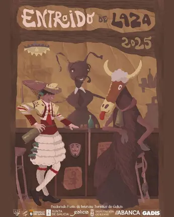 2025 Entroido Laza cartel