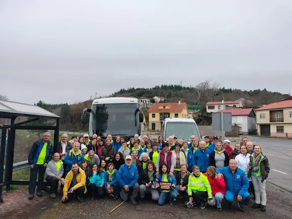 202502 Grupo Xacobeo Sarria fai cami&ntilde;o de santiago en Ri&oacute;s