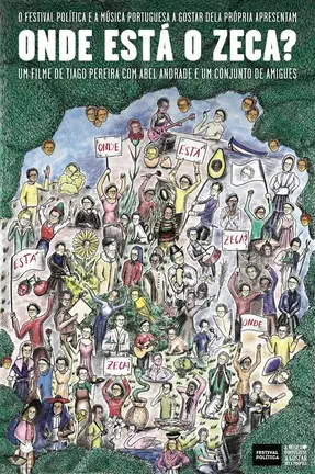 Onde est&aacute; o Zeca, cartel