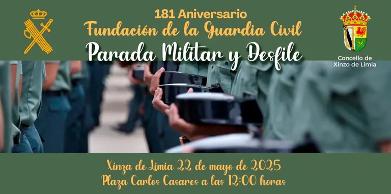 181 Aniversario Fundaci&oacute;n da Garda Civil