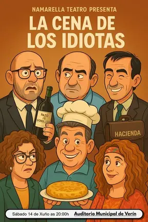 20250614 Teatro ver&iacute;n, La cena de los idiotas