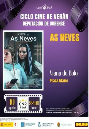 20250810 Cine de verano Viana do Bolo, As neves