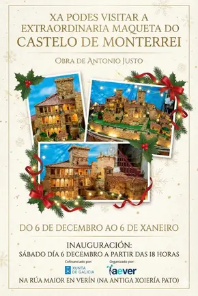 Cartel anunciador de la inauguraci&oacute;n.