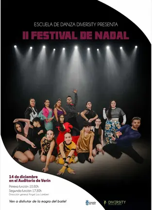 II Festival de Navidad de la Escuela de Danza Diversity.