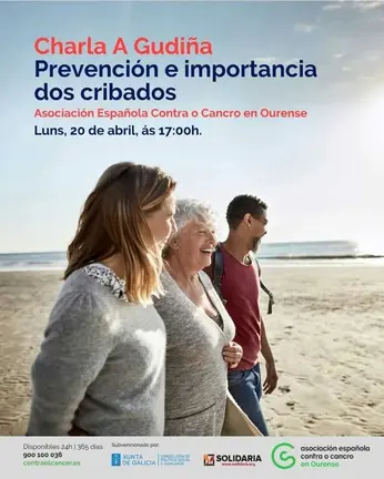 La entidad social desarrollar&aacute; esta sesi&oacute;n divulgativa el pr&oacute;ximo lunes 20 de abril para concienciar sobre la detecci&oacute;n temprana.