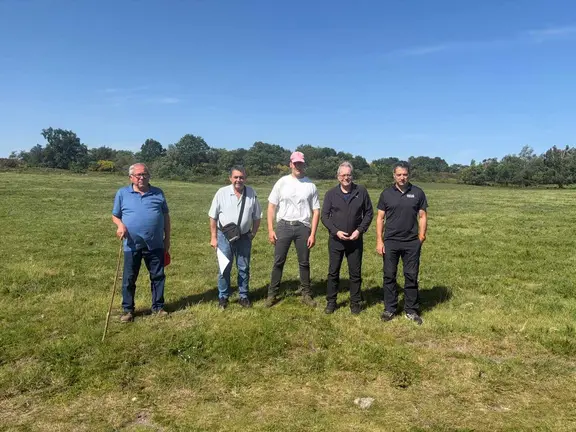 Visita institucional &aacute;s actuaci&oacute;ns desenvolvidas nos montes de Laza.