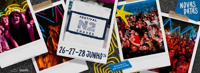 Cartel del Festival N2 de Chaves 2026, que se celebrar&aacute; del 26 al 28 de junio con entrada gratuita.