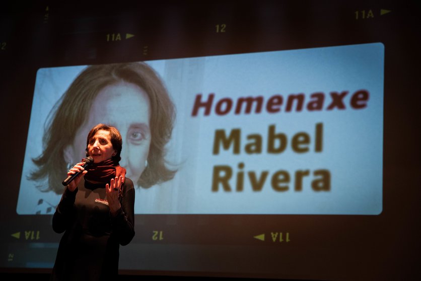 Homenaxe á actriz galega, Mabel Rivera. | FOTO: Íñigo Rolán Taboada