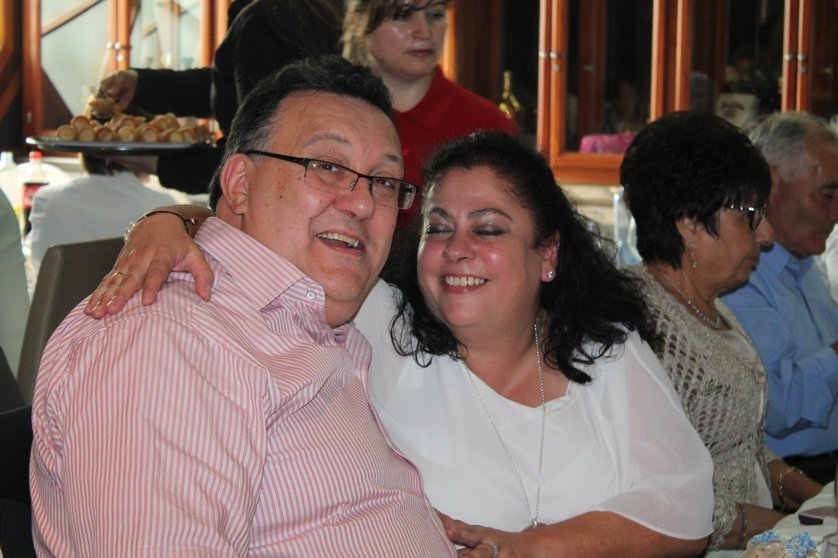 Josef Eisele e a súa dona, Sonia García.